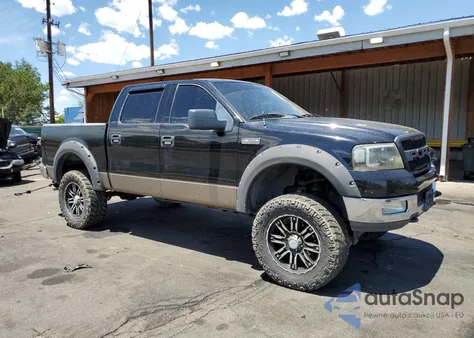 2004 Ford F150 Supercrew from USA, damaged, VIN 1FTPW14574KB85862